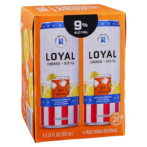 Loyal 9 lemonade nutrition facts - Loyal 9 Vodka Seltzers are Low-Calorie, No-Sugar and Made with Real Fruit. — Rhode Island’s Loyal 9 Cocktails has announced the launch of variety 8 packs for their Loyal Light + Sparkling Vodka Seltzers. Well known for their 9% alcohol hard lemonade lineup, the Loyal Light + Sparkling line is a low-calorie, no-sugar alternative aimed at ... 